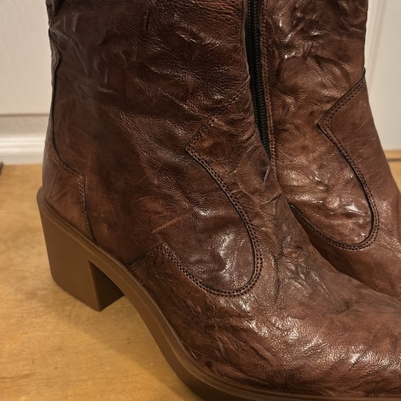 Pons Quintana leather Cowboy boots Size 40/10 NWOT - Picture 2 of 9